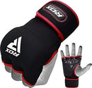 RDX Boxing Hand Wraps Inner Gloves for Punching - Neoprene Padded Fist Protection Bandages Under Mitts with Quick Long Wrist Support - Great for MMA, Muay Thai, Kickboxing & Martial Arts Training