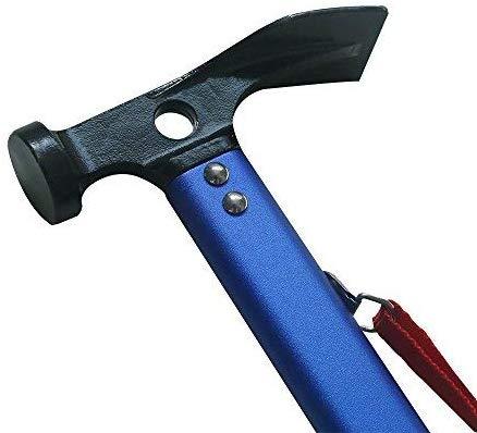 Eurmax Outdoor Hiking Camping Aluminum Multi-Function Tent Hammer Stake Remove Mallet