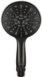 VOLUEX Handheld Shower Head, 6" Oil-Rubbed Bronze Face 6 Spray Setting Shower Head with High Pressure, Brass Swivel Ball Mount and Extra Long Flexible Stainless Steel Hose