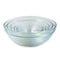 James Scott 10 Piece Set Stackable European Made lead Free Glass Kitchen Prep, Dipping Sauce, Dessert, Salads, Candy Dish or Nut Bowls. Prep Bowls