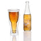 Lily's Home Upside Down Double Wall Beer Glass, Insulated and Ideal for Beer or Other Cold Beverages (12 oz. Each, Single)