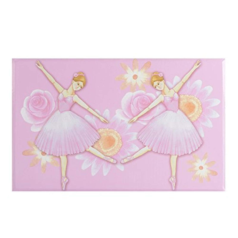 Ballerina Music Jewelry Box with Melody is "Swan Lake" Pink