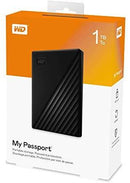 WD 5TB My Passport Portable External Hard Drive, Black - WDBPKJ0050BBK-WESN