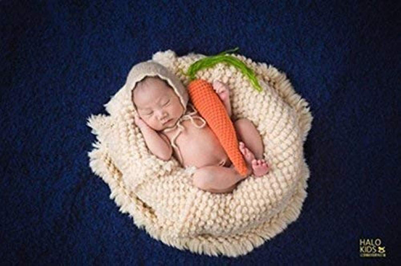 Newborn Photography Props, Baby Pillow Basket and Accessory Filler it is a Wheat Donut Posing Prop for Boys and Girls Includes 4 Size Pillows to Help Get The Perfect Picture