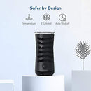 Milk Frother Miroco Electric Milk Steamer Automatic Soft Foam Maker Cold Hot Milk Warmer Silent Operation for Cappuccino, Latte, Coffee White