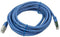 Monoprice ZerobootCat6A Ethernet Patch Cable - Network Internet Cord - Zeroboot RJ45, Stranded, 550Mhz, STP, Pure Bare Copper Wire, 10G, 26AWG, 14ft, Blue