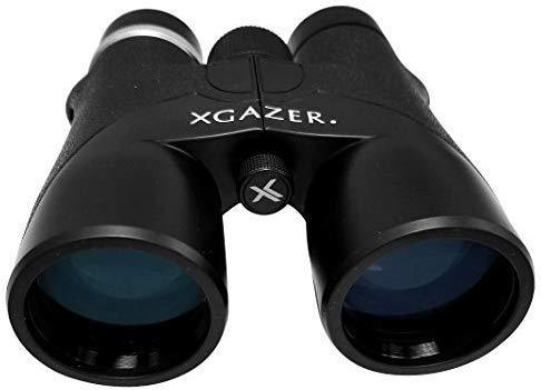 Xgazer Optics HD 10X42 Professional Binoculars - High Power Travel, Hunting, Fishing, Safari, Bird Watching Binoculars - Long Range, Eye-Relief Binoculars w/Neck Strap, Cleaning Cloth & Carrying Case