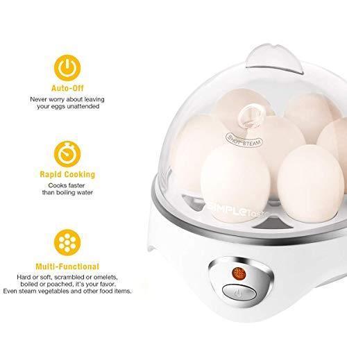 SIMPLETASTE Egg Cooker, 7 Capacity