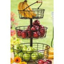 Useful UH-FB206 3 Tier Decorative Wire Fruit Basket Countertop Stand