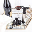 Great Value Wine Vacuum-Preserver-Saver-Pump with 4 Stoppers by ALDI kitchen for Fresh Tasting Wine Everytime