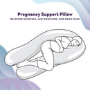 Milliard U Shaped Body Pillow Memory Foam Comfort for Sleeping, for Pregnancy and Maternity Use