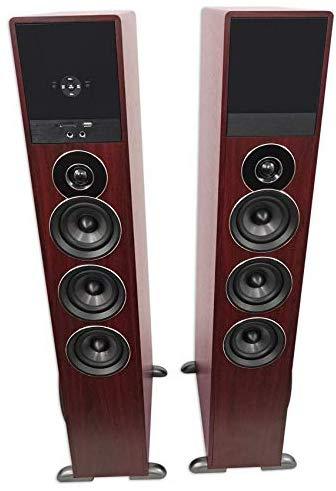 Rockville TM150B Black Home Theater System Tower Speakers 10" Sub/Blueooth/USB
