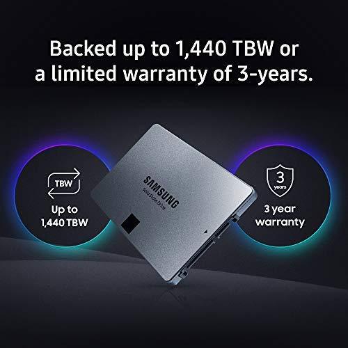 Samsung 860 QVO 1TB Solid State Drive (MZ-76Q1T0) V-NAND, SATA 6Gb/s, Quality and Value Optimized SSD