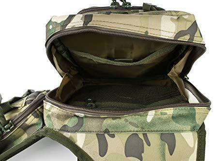 NOEBY Sports Shoulder Bag Portable Tackle Storage Hunter Fishing Hiking Hunting Camping Cycling Mountaineering Tackle Backpack Cross Body Messenger Sling Bags