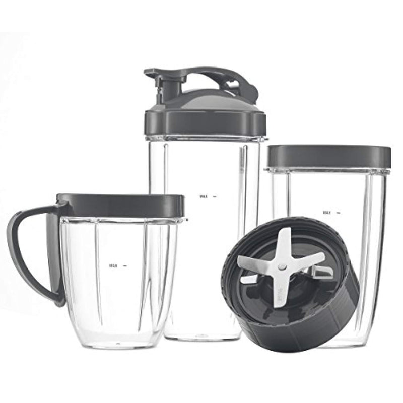 Preferred Parts ULTIMATE Cup & Blade Replacement Set for NutriBullet High-Speed Blender/Mixer System | 7-Piece Replacement Set for NutriBullet Cups