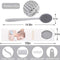 Body Brush, Silicone Body Brush, for Bathing Back Brush Long Handle Shower Brush and Shampoo Massage Brush