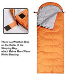 EMONIA Camping Sleeping Bag, 3 Season Waterproof Outdoor Hiking Backpacking Sleeping Bag Perfect for Traveling,Lightweight Portable Envelope Sleeping Bags