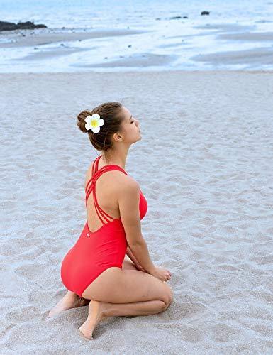 BALEAF Women's Athletic Training Adjustable Strap One Piece Swimsuit Swimwear Bathing Suit