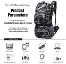 MOUNTAINTOP 40L Hiking Backpack for Outdoor Camping