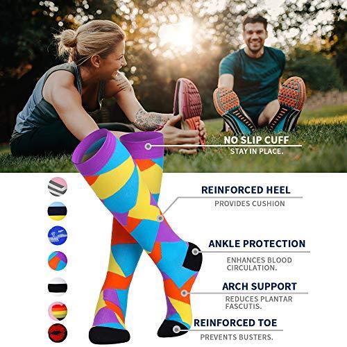 Compression Socks for Women and Men-Best Medical,for Running,Athletic,Circulation & Recovery