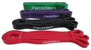 WODFitters Pull Up Assistance Bands - Stretch Resistance Band - Mobility Band - Powerlifting Bands, Durable Workout/Exercise Bands - Single Band or Set