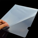 24 Packs Transparent Document Folder Copy, Bantoye Waterproof Clear File Holder Plastic Copy Project Pockets, A4 Paper Size