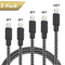 Besiva Phone Cable 5Pack 3FT 3FT 6FT 6FT 10FT Nylon Braided USB Charging & Syncing Cord Compatible with Phone XS MAX XR X 8 8 Plus 7 7 Plus 6s 6s Plus 6 6 Plus and More
