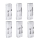 Radley & Stowe 20-Piece Flatware Solid Stainless Steel Silverware Set (Designer Grade with Matte Finish Handle) (8-Set (40-piece))