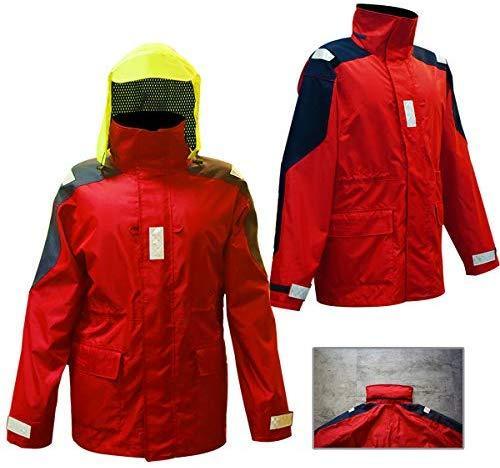 Navis Marine Coastal Sailing Jacket with Bib Pants Fishing Rain Suit Foul Weather Gear