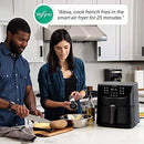COSORI Air Fryer,Max XL 5.8 Quart,1700-Watt Electric Hot Air Fryers Oven & Oilless Cooker for Roasting,LED Digital Touchscreen with 11 Presets,Nonstick Basket,ETL Listed(100 Recipes)