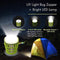 Kizen 2-in-1 Camping Lantern Bug Zapper Tent Light - Portable IPX6 Waterproof Mosquito Killer LED Lantern with 1000mAh Rechargeable Battery, Retractable Hook, Removable