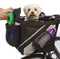 Jack and Dixie Traveler 2-in-1 Pet Bike Basket and Over The Shoulder Carrier