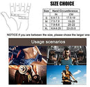 day wolf New Full Finger Workout Gloves Gym Exercise Half Finger Fitness Gloves Heavy Weight Lifting Leather Palm Protection Strong Grip Padded Quality Breathable Comfort Gloves
