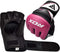 RDX MMA Gloves for Grappling Martial Arts Training | D. Cut Palm Maya Hide Leather Sparring Mitts| Perfect for Cage Fighting, Combat Sports, Punching Bag, Muay Thai & Kickboxing