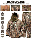 NEW VIEW Hunting Jacket Waterproof Hunting Camouflage Hoodie for Men,Hunting Suit