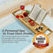 Tregini Luxury Bathtub Caddy - Extendable Bamboo Wood Bath Tray with Adjustable Book, iPad or Kindle Reading Rack - Wine Glass Holder - Cellphone or Tablet Slot
