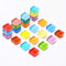 DIYSELF 36 pack fridge magnets for Whiteboard magnets mini refrigerator magnets strong office magnets Colorful Cute Fun Decoration (Glass)