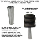 Cold Brew Coffee Makers by County Line Kitchen - 2 Quart - Make Amazing Cold Brew Coffee and Tea with This Durable Mason Jar with Stainless Steel Filter and Stainless Steel Lid