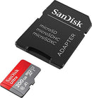 Sandisk Ultra 200GB Micro SDXC UHS-I Card with Adapter - 100MB/s U1 A1 - SDSQUAR-200G-GN6MA