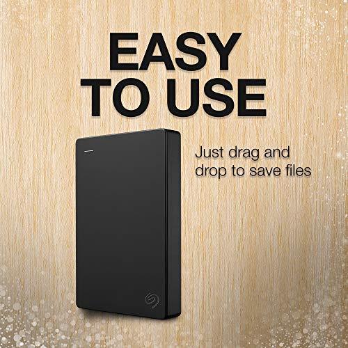 Seagate Portable 1TB External Hard Drive HDD – USB 3.0 for PC Laptop and Mac (STGX1000400)