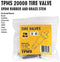 TQ Pro. TR414 Rubber Snap-in Tire Valve Stem (100pcs/bag) (Valve Tool in)