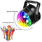 [2018 Latest Models-6 light bulbs] Nequare Party Lights Disco Ball Strobe Light Disco Lights 20 Colors Sound Activated Stage Light with Remote Control for Festival Bar Club Party Wedding Show Home …