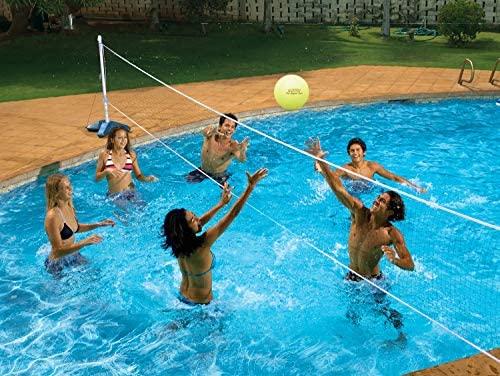 Poolmaster Swimming Pool Basketball and Volleyball Game Combo, Above-Ground Pool