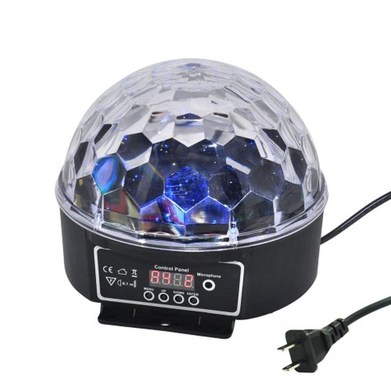 Super Wonderful LED RGB Crystal Magic Ball Effect light DMX Disco DJ Stage Lighting Play and Plug