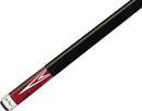 Two Piece Pool Cue - Birds-Eye Maple in Crimson Weight: 19 oz