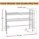 NEX Over the Sink Roll Up Dish Drying Rack