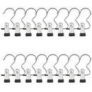 16 PCS Laundry Hook Boot Hanging Hold Clips Portable Hanging Hooks Home Travel Hangers Clothing Clothes Pins