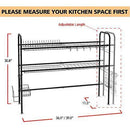 NEX Over the Sink Roll Up Dish Drying Rack