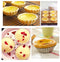 Tosnail 50pcs Egg Tart Aluminum Cupcake Cake Cookie Mold Tin Baking Tool Baking Cups