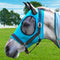 DakPets Horse Fly Mask with Ears - Comfort Fit Fly Mask – Protects The Horse from Insects and Irritants - Lightweight & Comfortable Stretchy Lycra & Mesh UV Equine Fly Mask - Protects Eyes and Ears